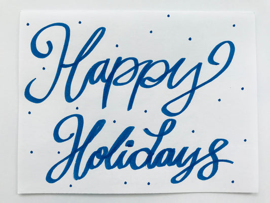 Happy Holidays Card