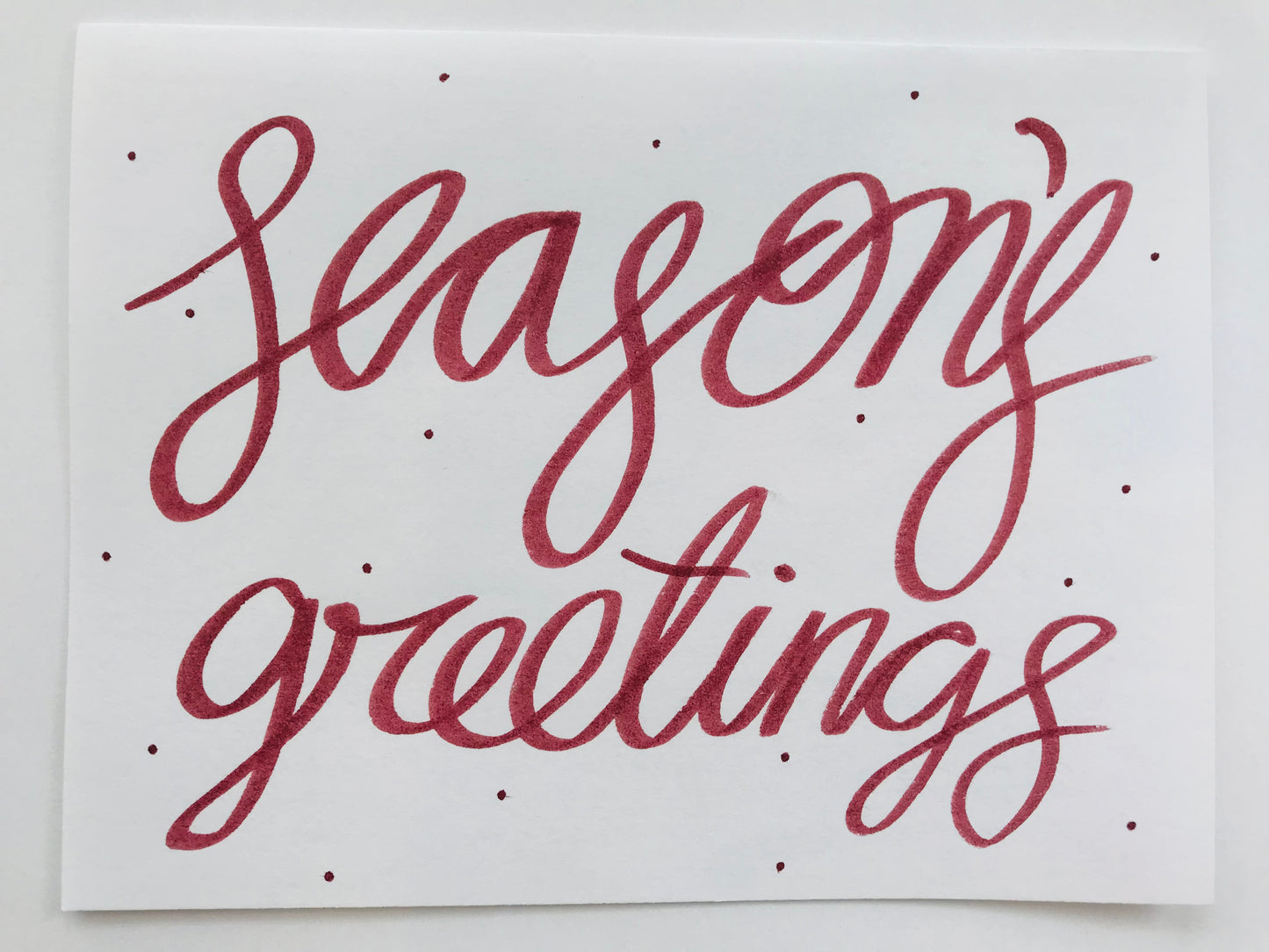 Season's Greetings Card