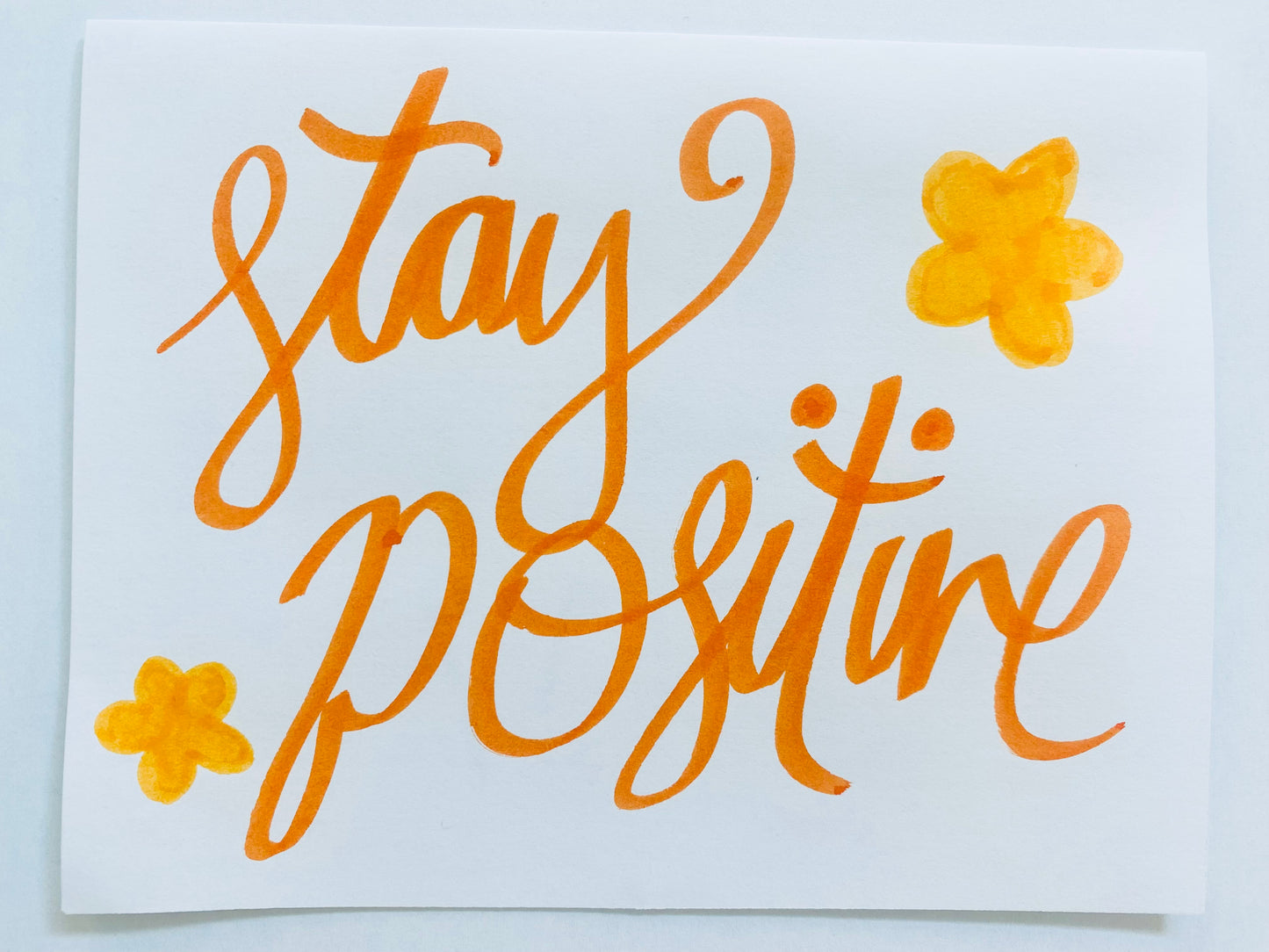 Stay Positive Card