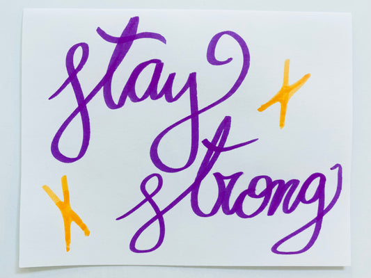 Stay Strong Card